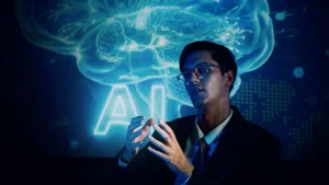 AI vizual sa digitalnim mozgom – GEO pojavljivanje u AI odgovorima